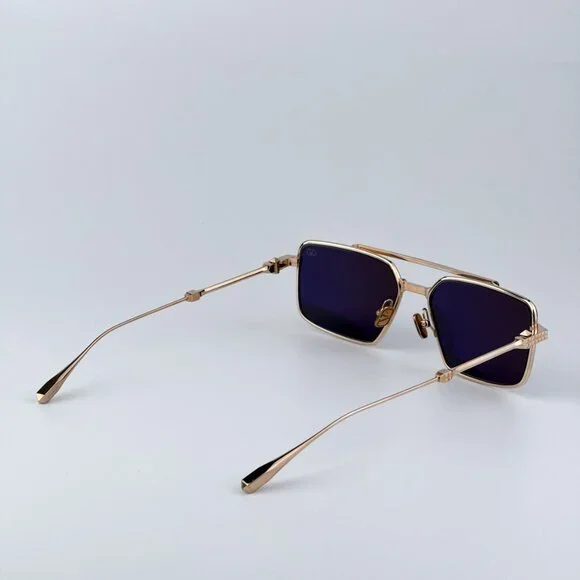 Valentino V-SEI VLS 111A 58 Women Sunglasses Titanium Gold  display picture 1
